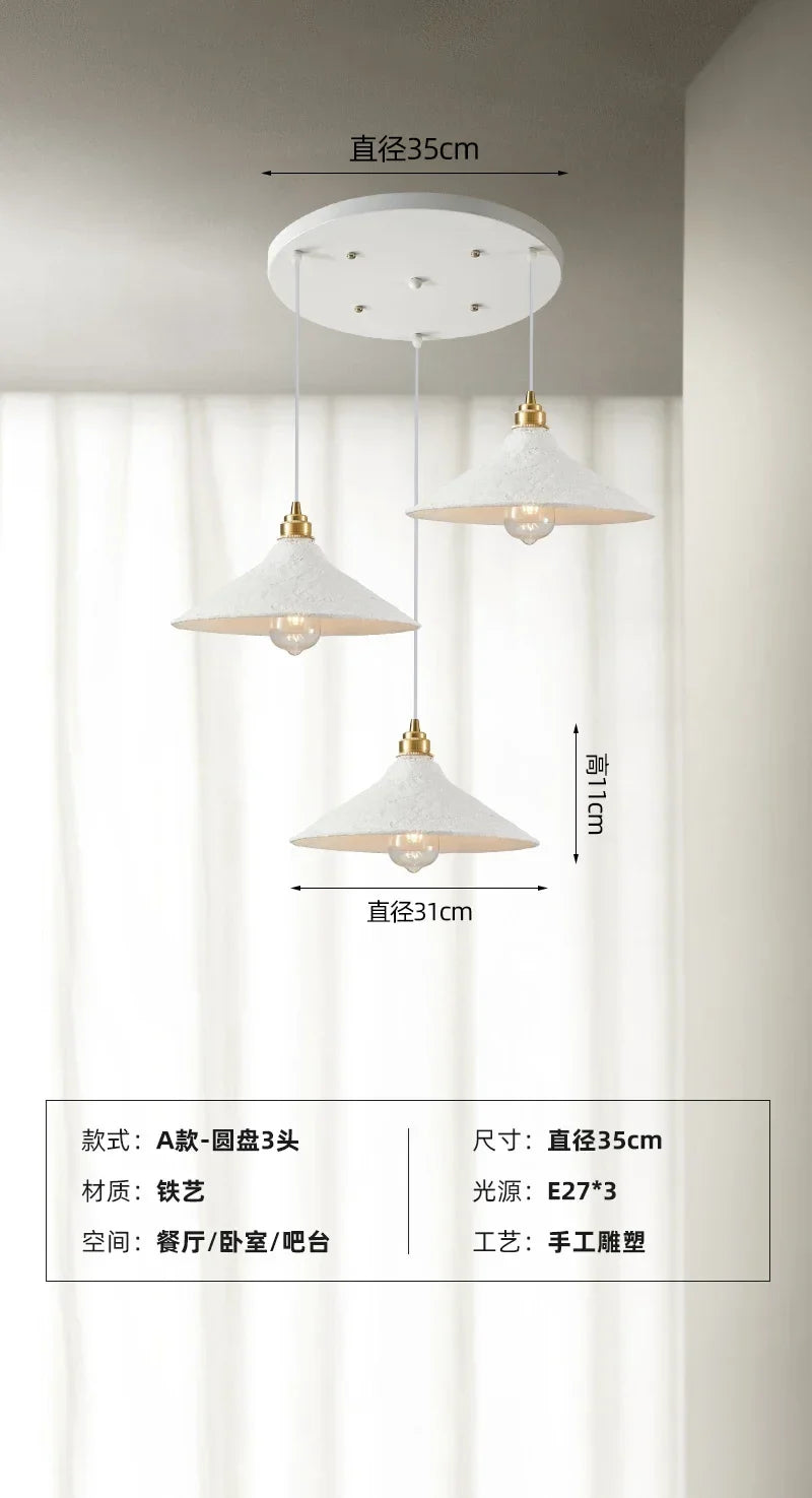 suspension artisanale wabi-sabi pour ambiance japonaise moderne