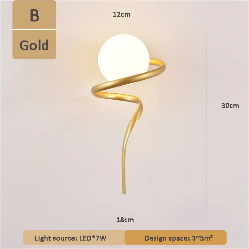 suspension en verre sphérique pour un éclairage moderne minimaliste