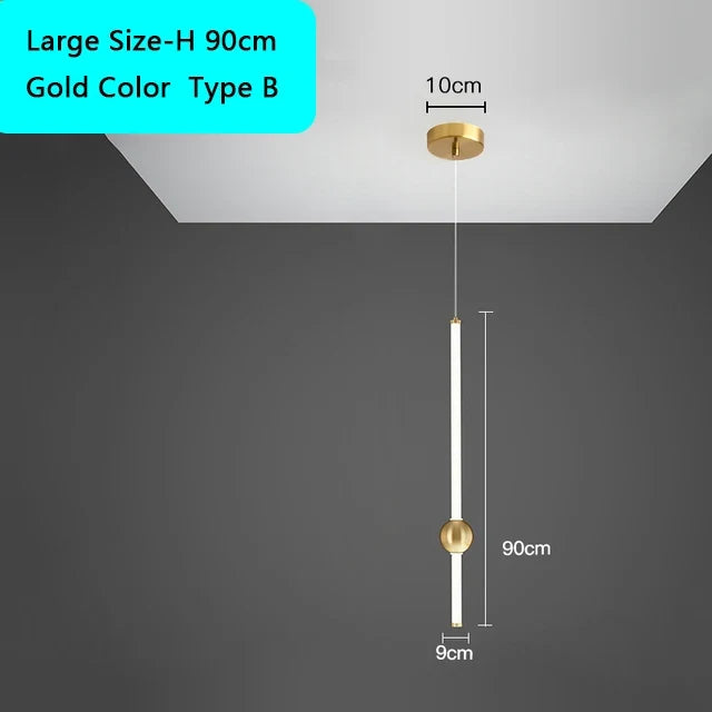 suspension led moderne pour éclairage intérieur créatif