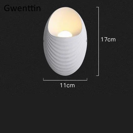 applique murale à led style nordique pour décoration intérieure