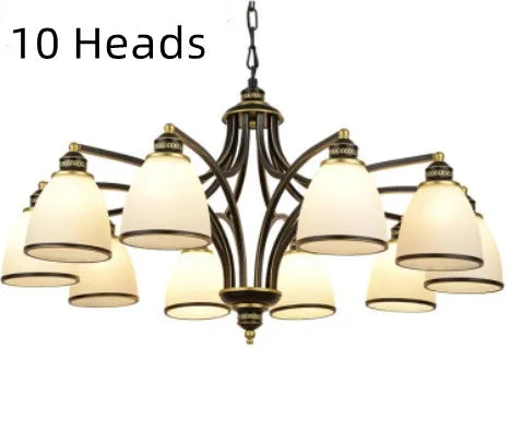 lustre rétro pour une ambiance campagnarde chaleureuse