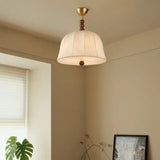 lustre rétro en tissu lumineux pour décoration intérieure