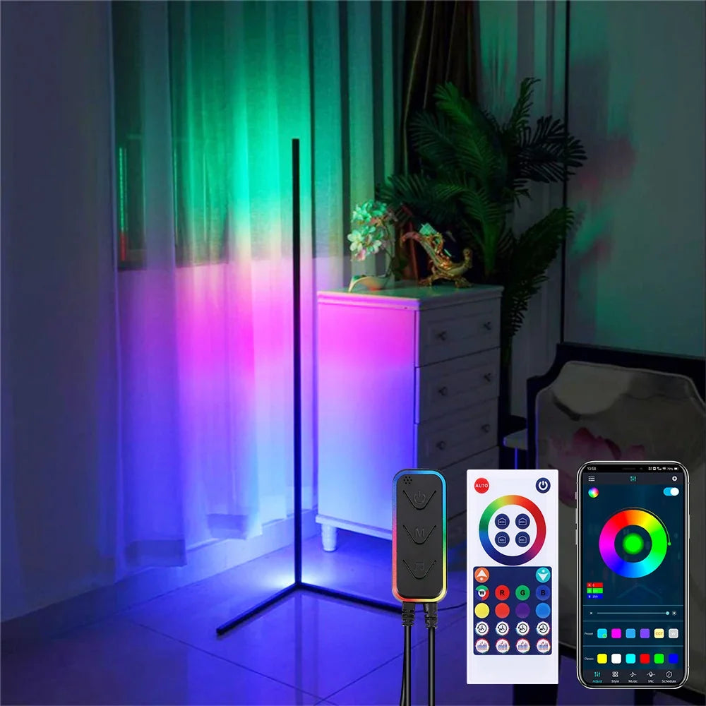 lampe salon smart rgb couleur musique télécommande