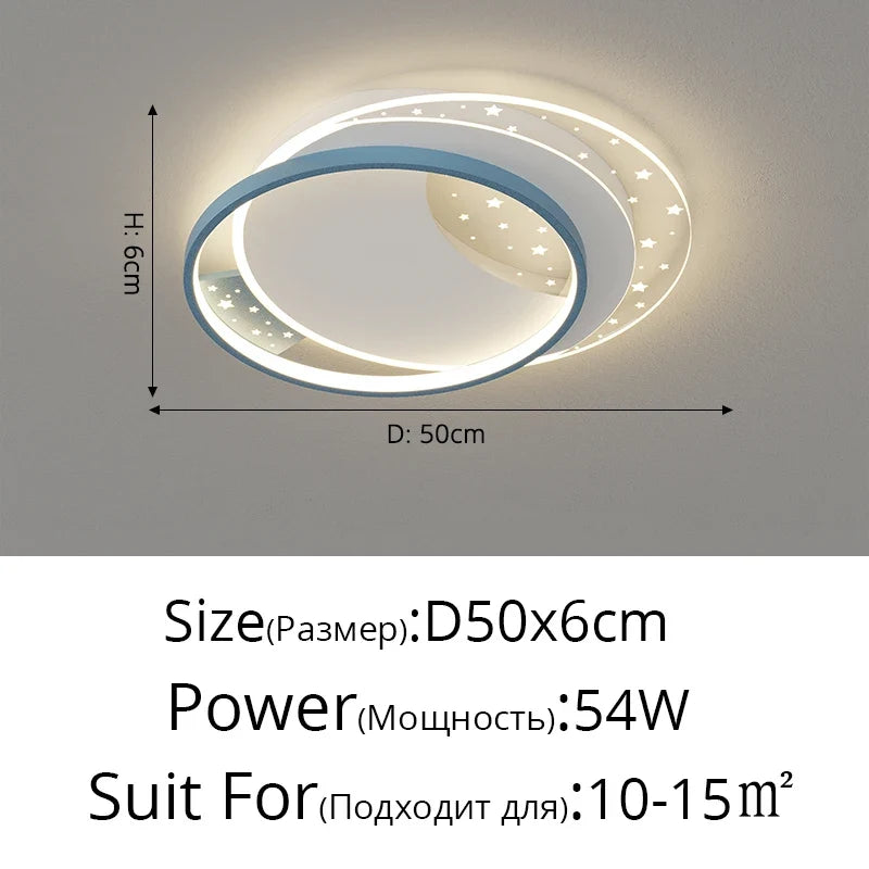 plafonnier moderne à leds pour éclairage intérieur décoratif