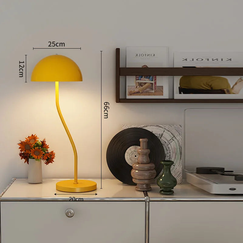 lampadaire nordique en verre avec abat-jour pour décoration intérieure
