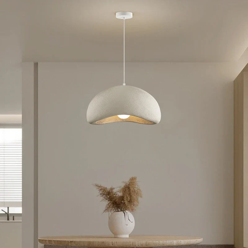 suspension design nordique en résine pour espaces modernes