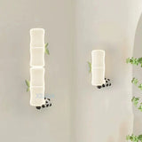 applique murale led singe panda pour enfants