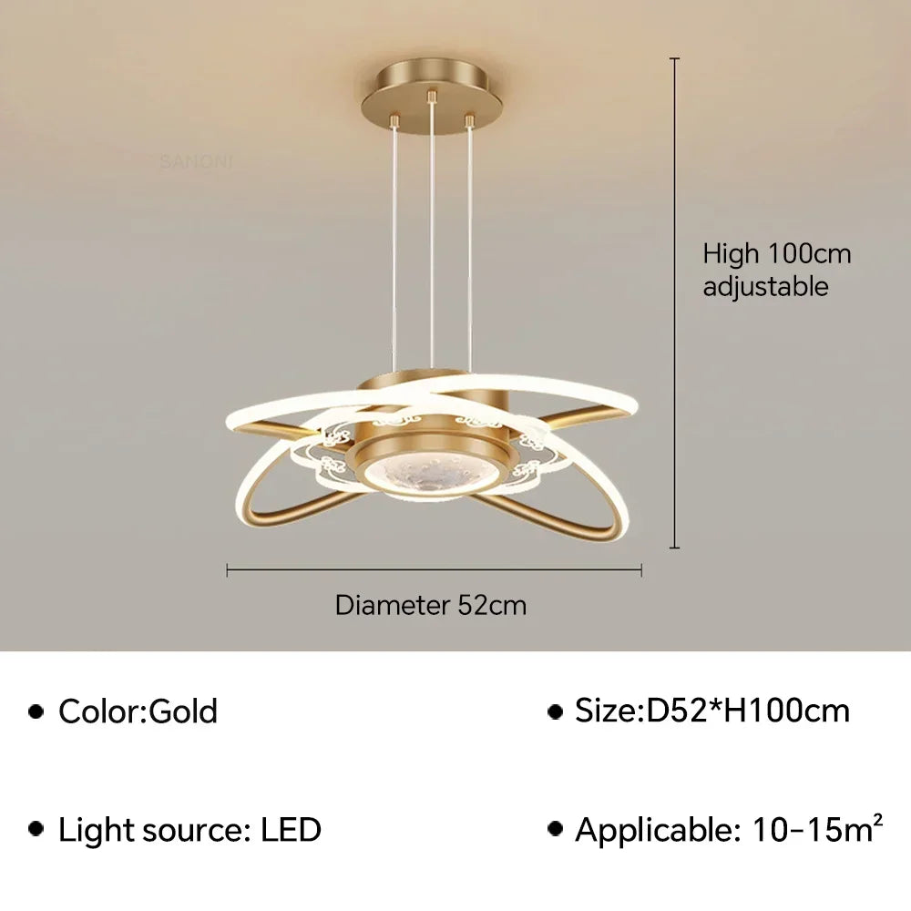 Suspension LED au design moderne