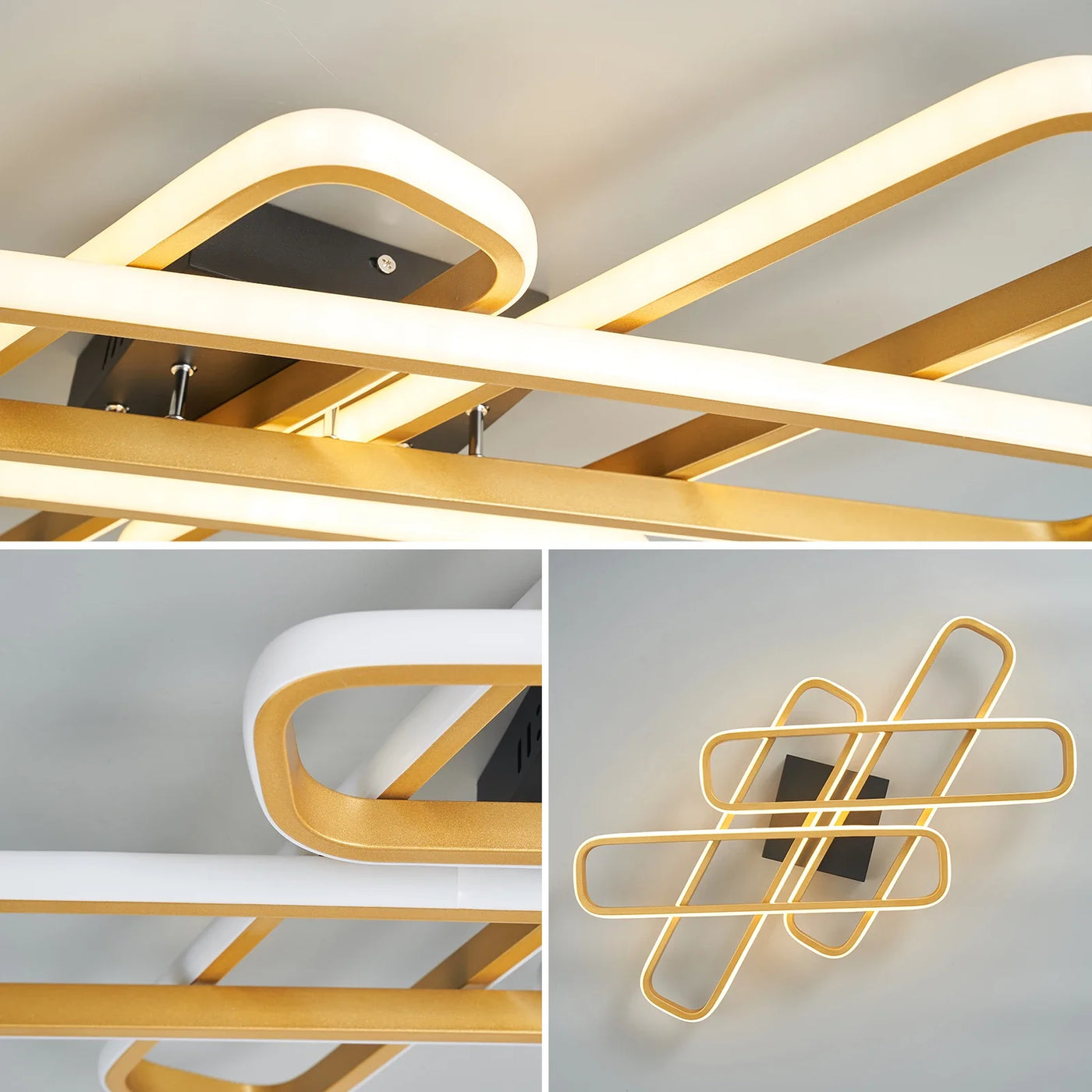 lustre moderne à LED design créatif pour intérieur