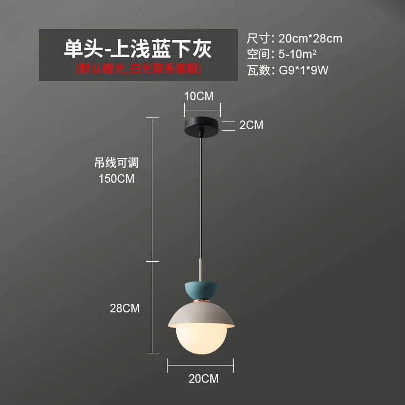 lampe de chevet moderne nordique créative pour décoration intérieure