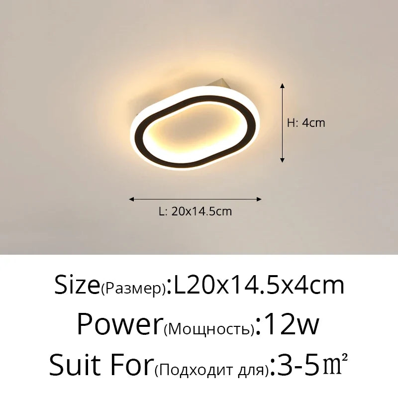 lustre moderne avec bande led robuste pour éclairage intérieur