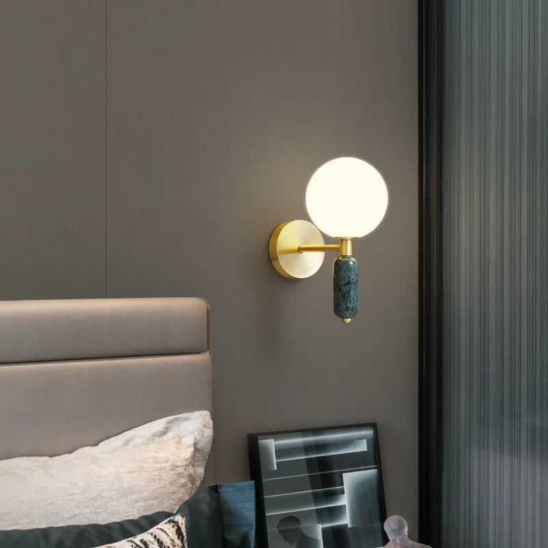 applique murale led design nordique moderne pour hôtel et maison