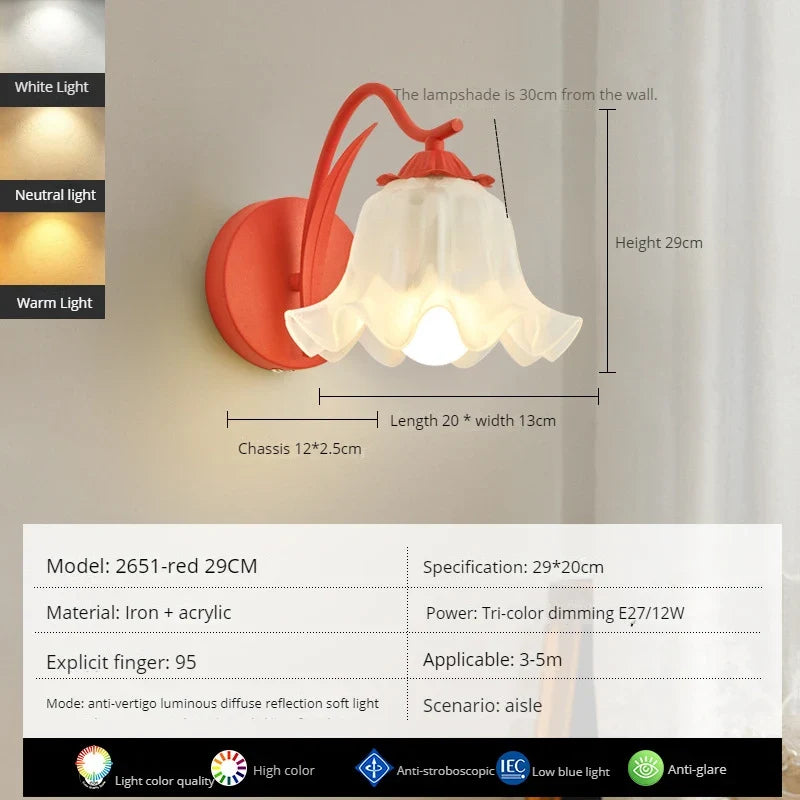 applique murale led moderne style nordique décoration intérieure