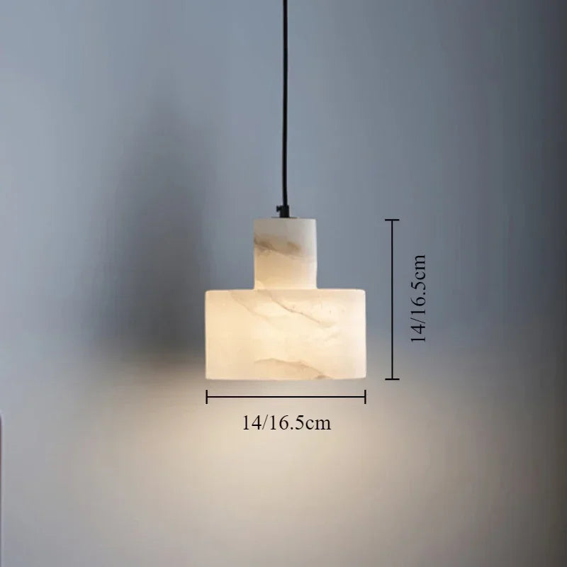 suspension en marbre naturel design moderne pour intérieur élégant
