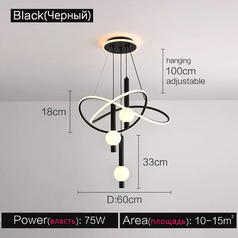 Pendant lamps Modern lamp Simple Ceiling light Creative personality Restaurant lamp Designer Nordic lamp Ceiling light