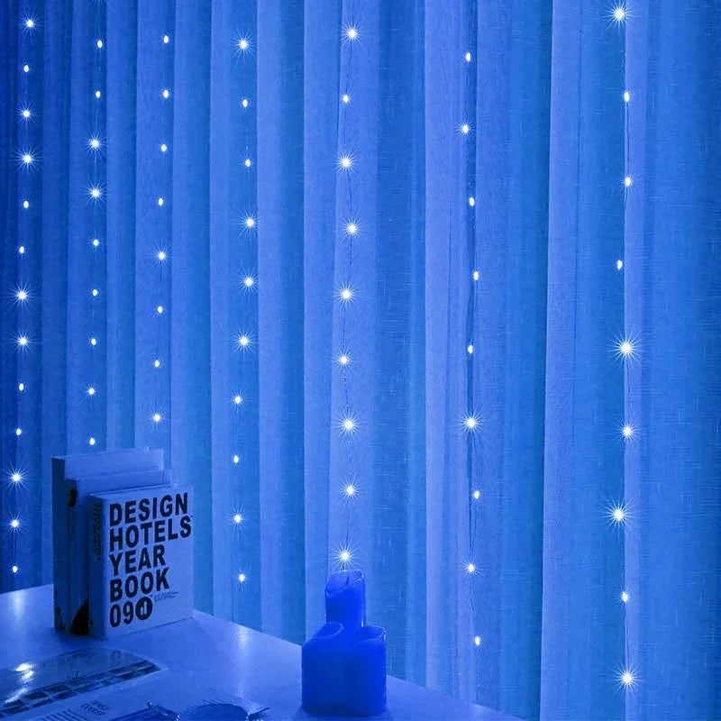 guirlande lumineuse led pour noël et décoration festive