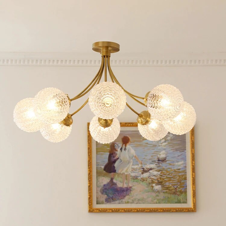 Plafonnier américain de luxe