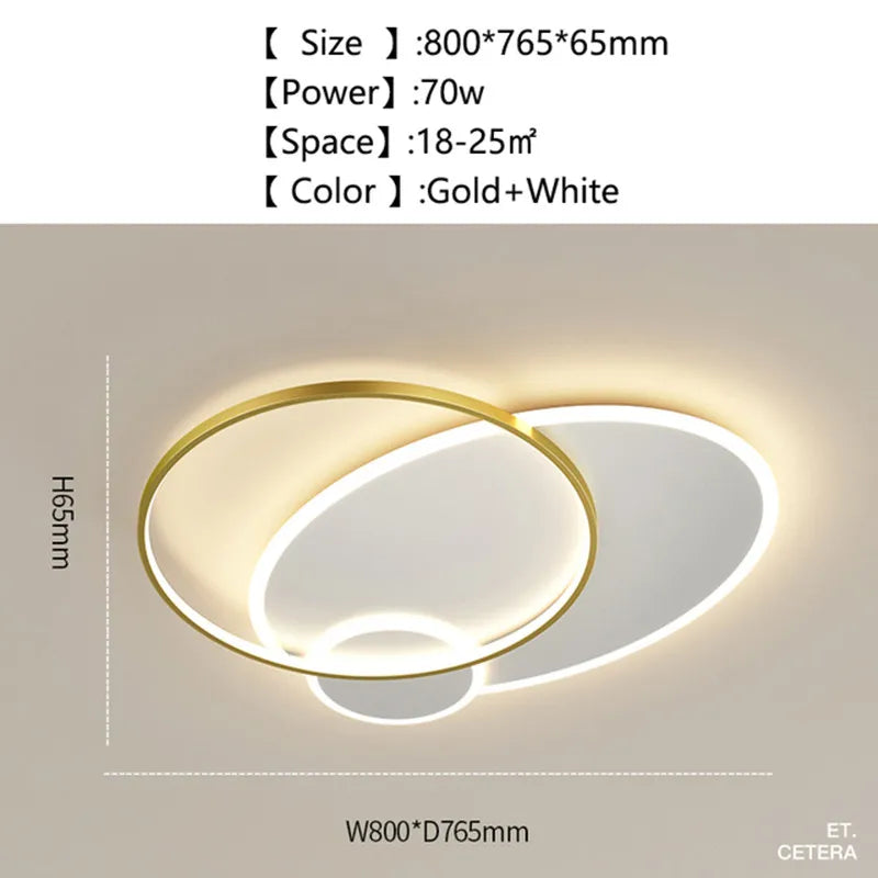 plafonnier led moderne pour décoration intérieure élégante et lumineuse