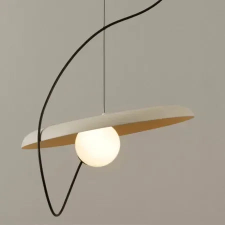 suspension design nordique en fer forgé luminaire décoratif créatif