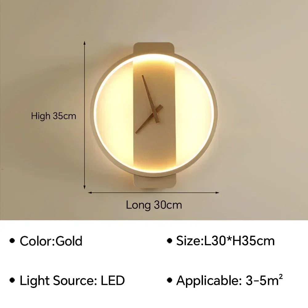 applique murale moderne à led pour décoration intérieure élégante