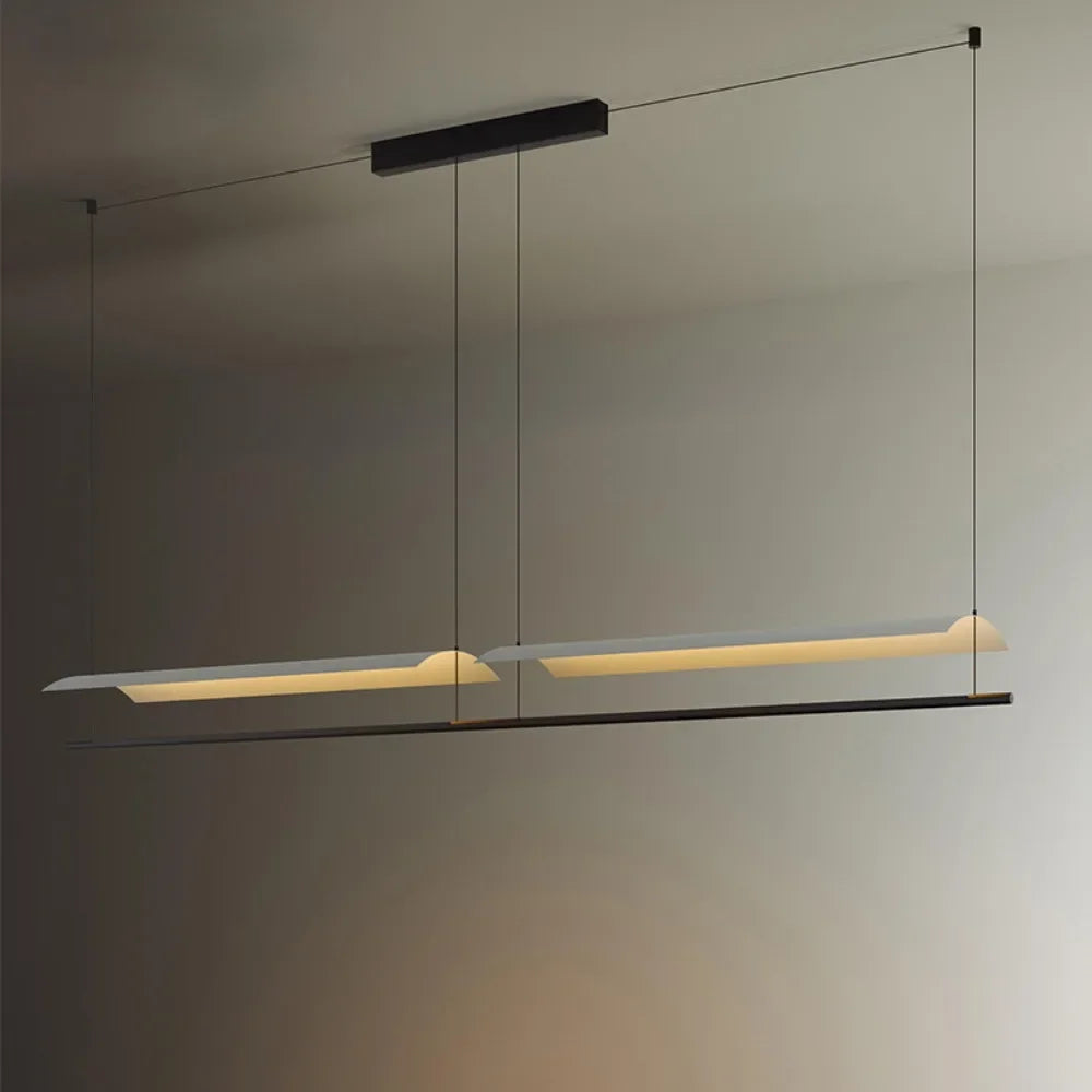 lustre minimaliste scandinave en tuiles pour bureau