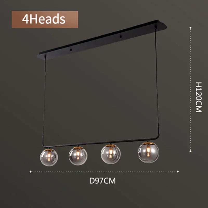 lustre moderne design nordique suspendu pour intérieur élégant