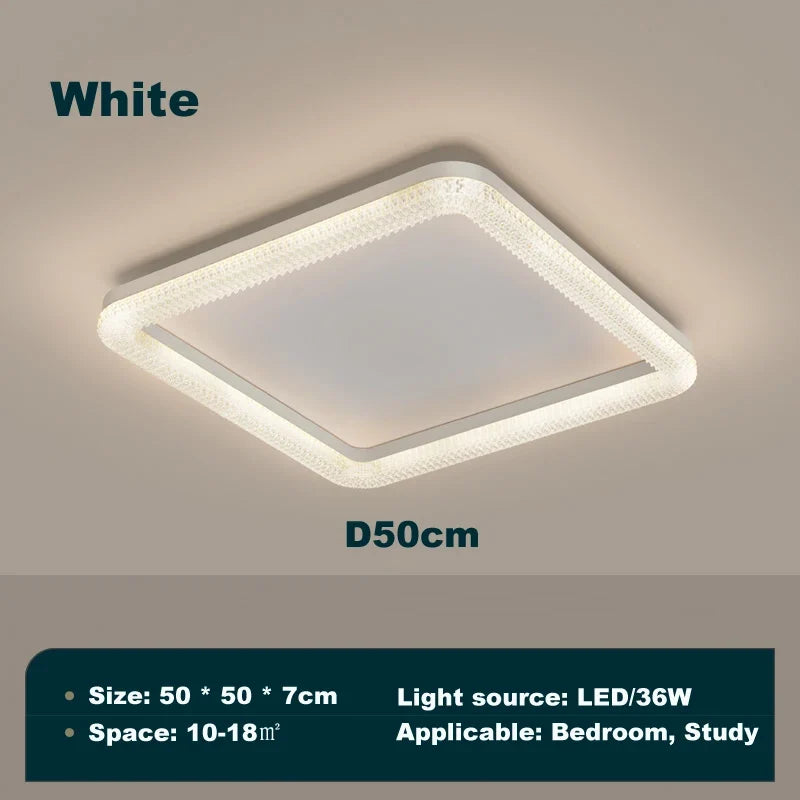 lustre led anneau plafonnier décoration maison luminaire