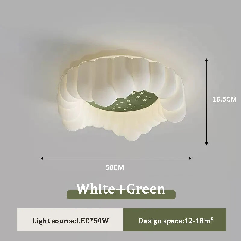 plafonnier led nuages de rêve ciel étoilé décoratif pour enfants