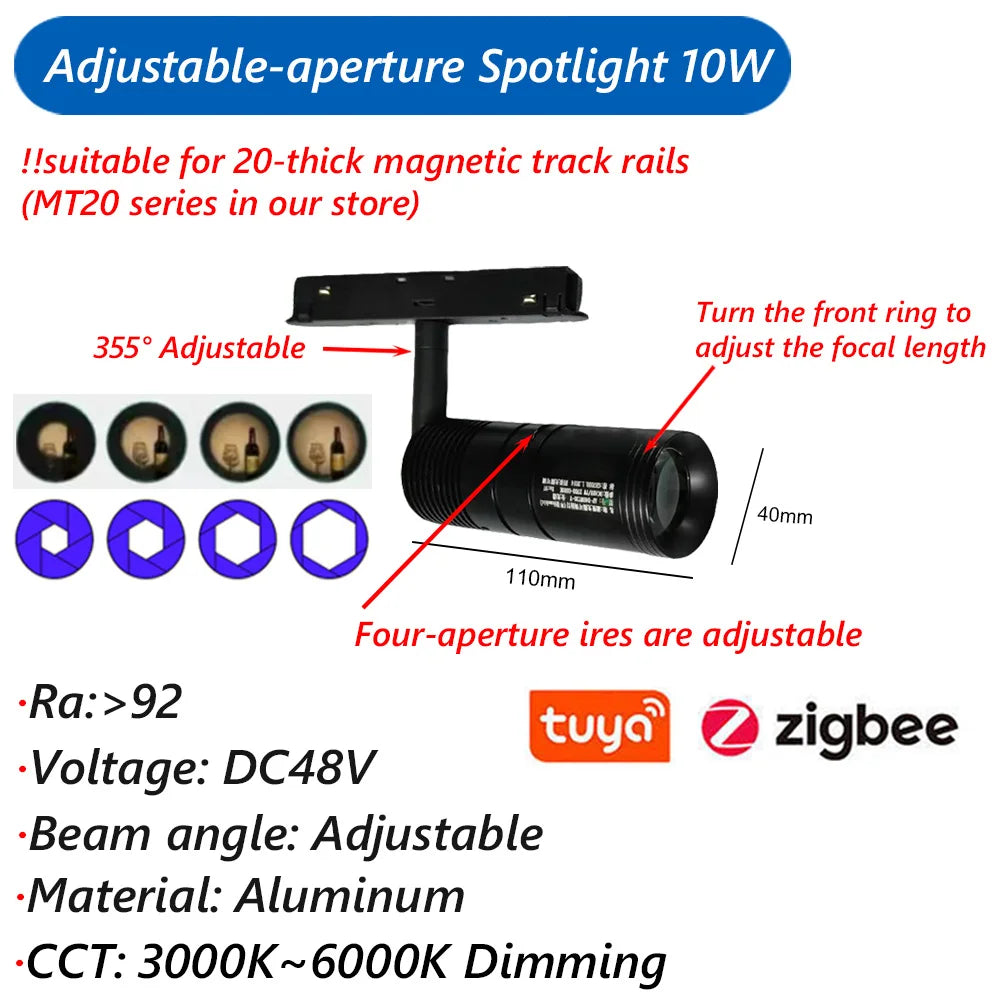 suspension zigbee3.0 intelligente avec lumière led moderne et connectivité