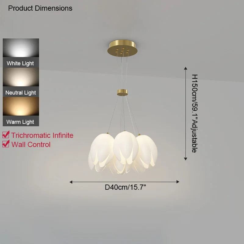 lustre moderne suspendu pour éclairage intérieur économique