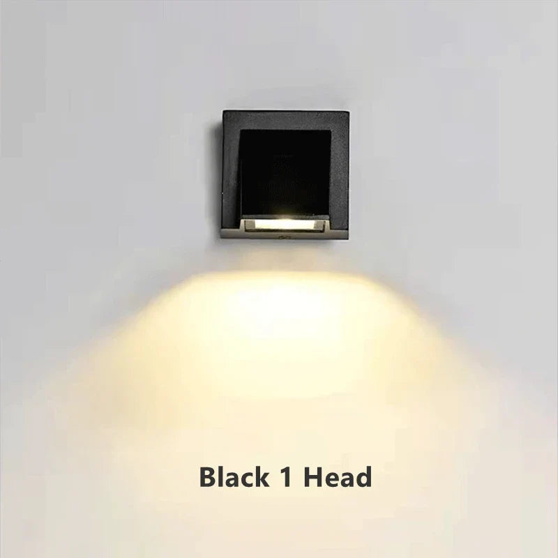 applique murale led extérieure moderne étanche pour jardin et balcon