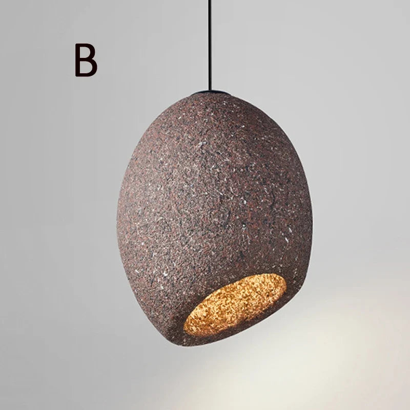 lustre led style wabi sabi nordique pour café et restaurant