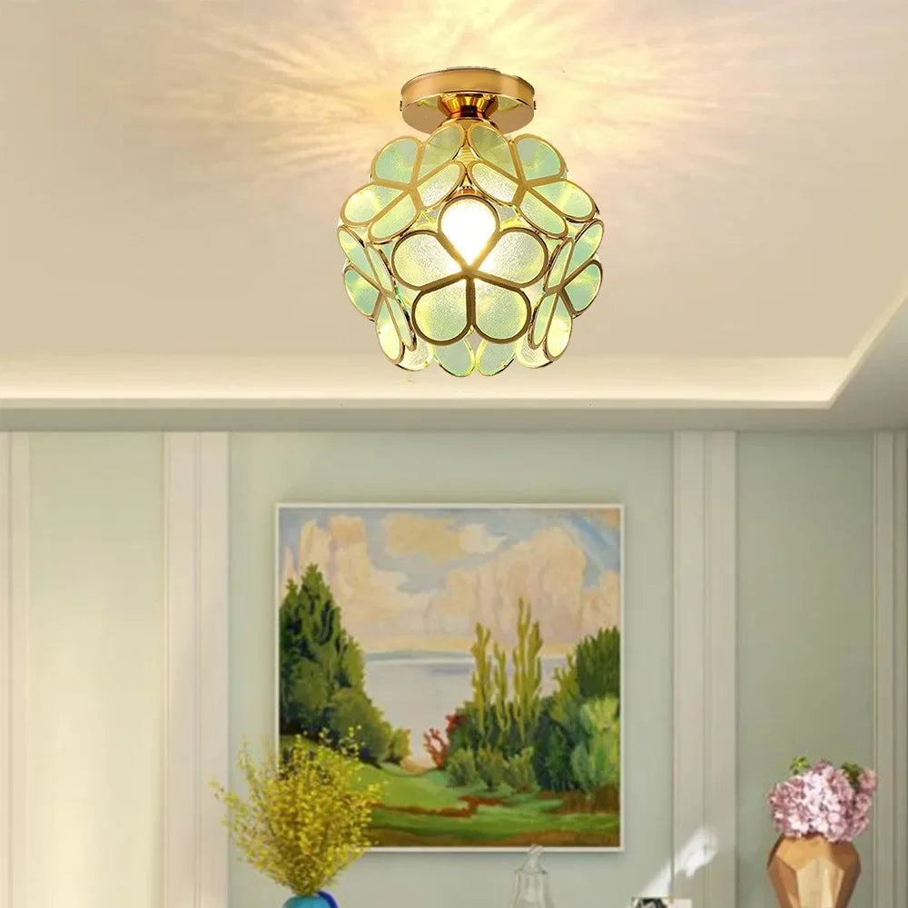 plafonnier led moderne acrylique design pour intérieur lumineux