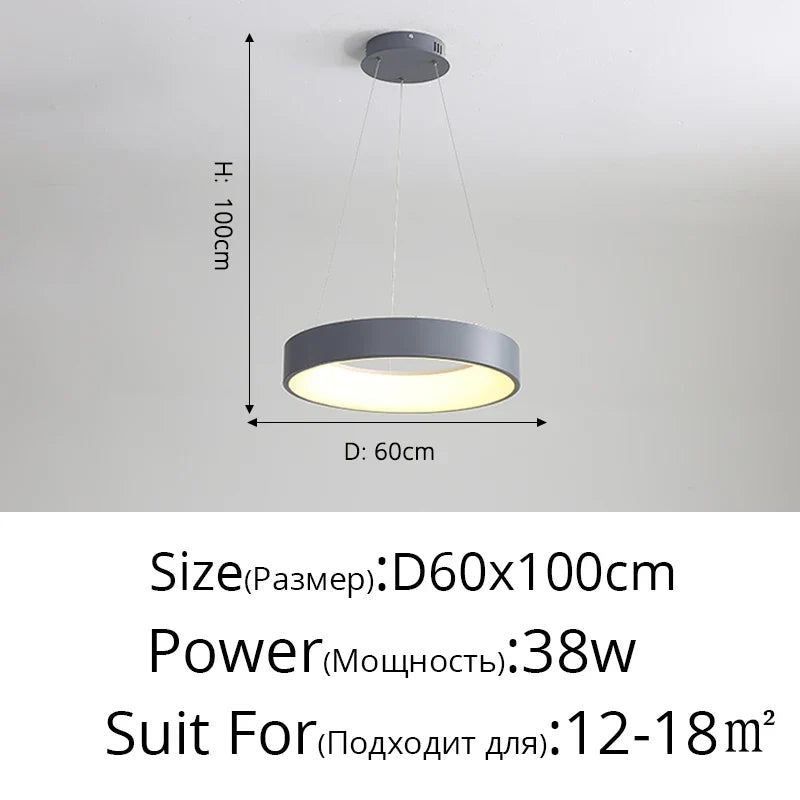 suspension design moderne pour un éclairage intérieur élégant