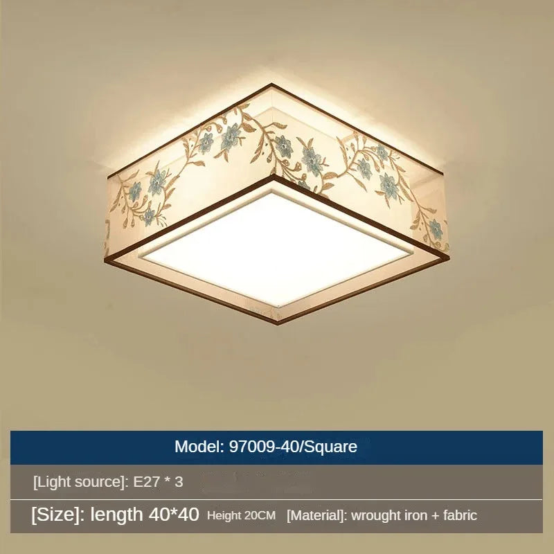 lustre chinois suspendu style moderne pour une ambiance simple