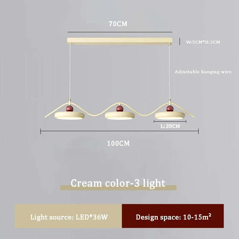 lustre moderne à suspension pour un éclairage intérieur élégant