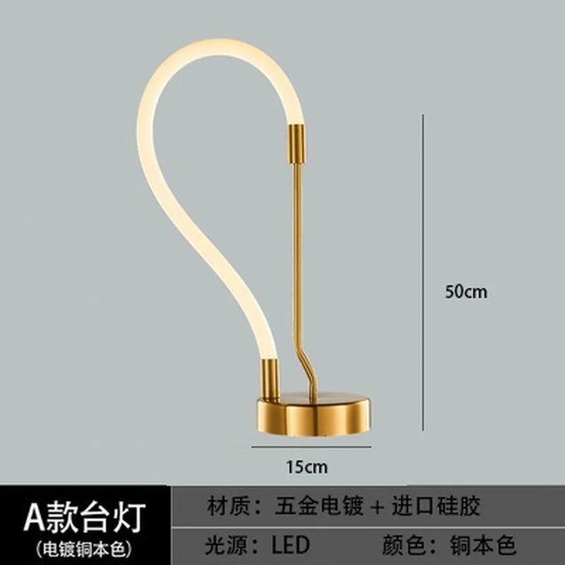 lampadaire led moderne design nordique créatif pour intérieur