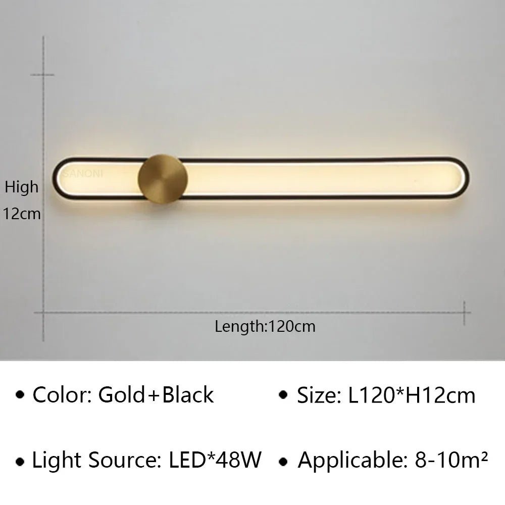Applique murale led moderne pour décoration de la maison