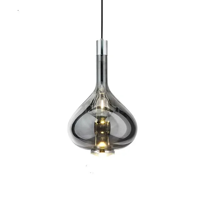 Italy Design LED Glass Pendant Lamp for Hotel Kitchen Restaurant Bar Decor Chandeliers Suspension Lustre Hanging Lighting