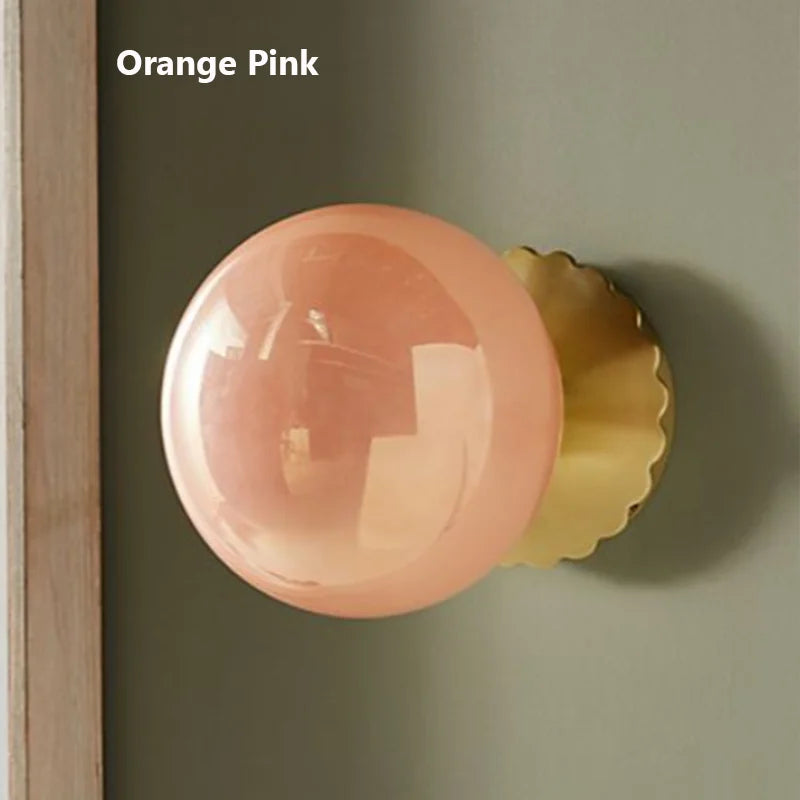 applique murale de luxe en verre pour décoration intérieure