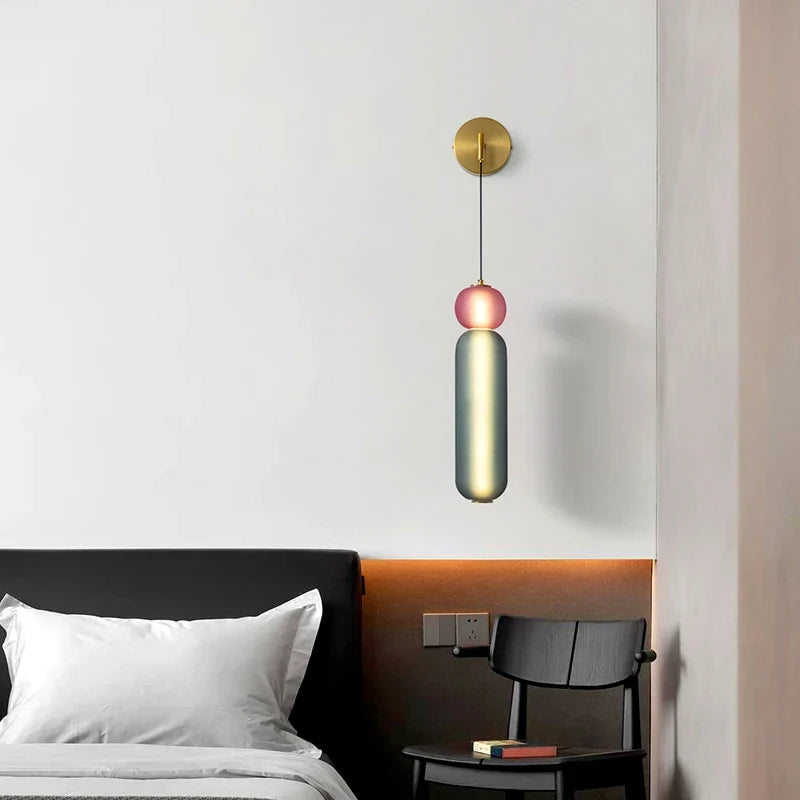applique murale créative pour décoration intérieure personnalisée à LED