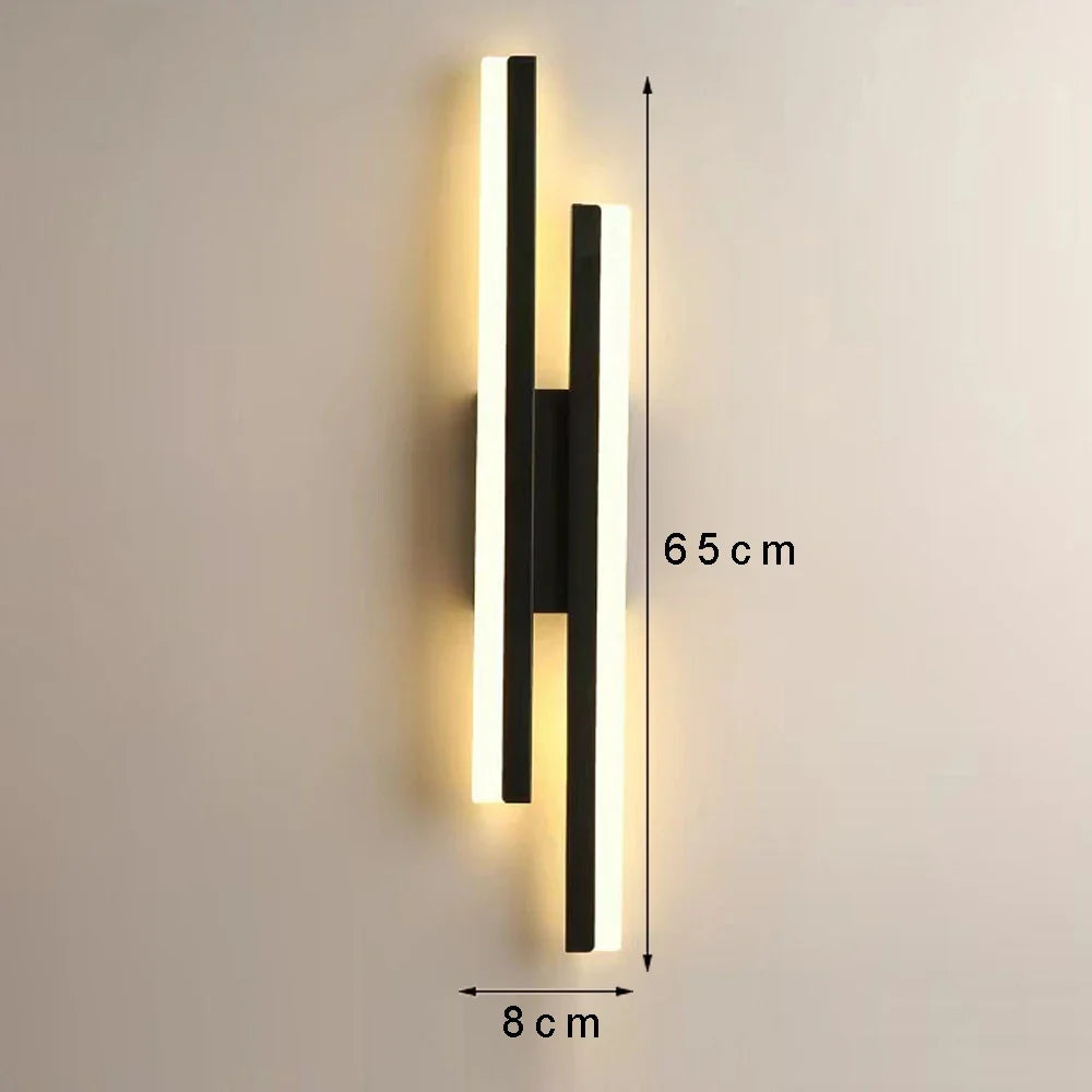 applique murale led minimaliste moderne pour intérieur