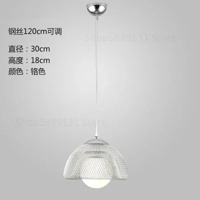 suspension modernes en double fer design nordique