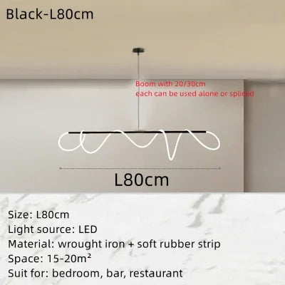 Nordic Modern Round Ceiling Chandelier For Living Room Restaurant Bedroom Hotel Home Decor Hanging Led Lamp Lustre Lighting