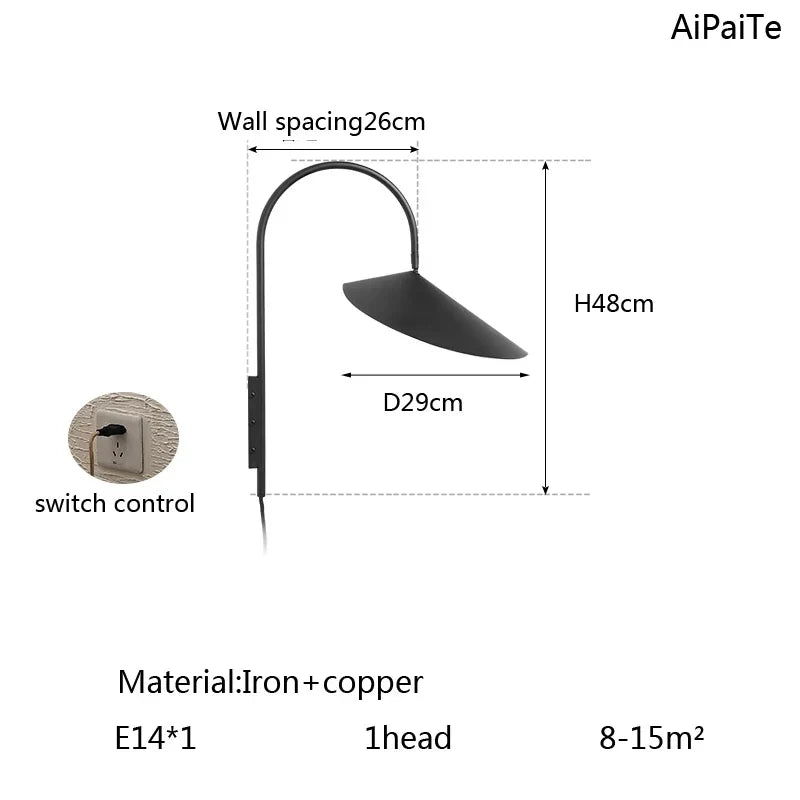Lampadaire en marbre et pierre réglable
