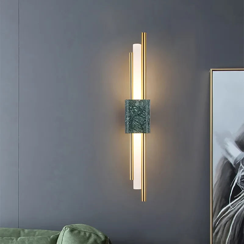 Applique led marbre moderne décoratif