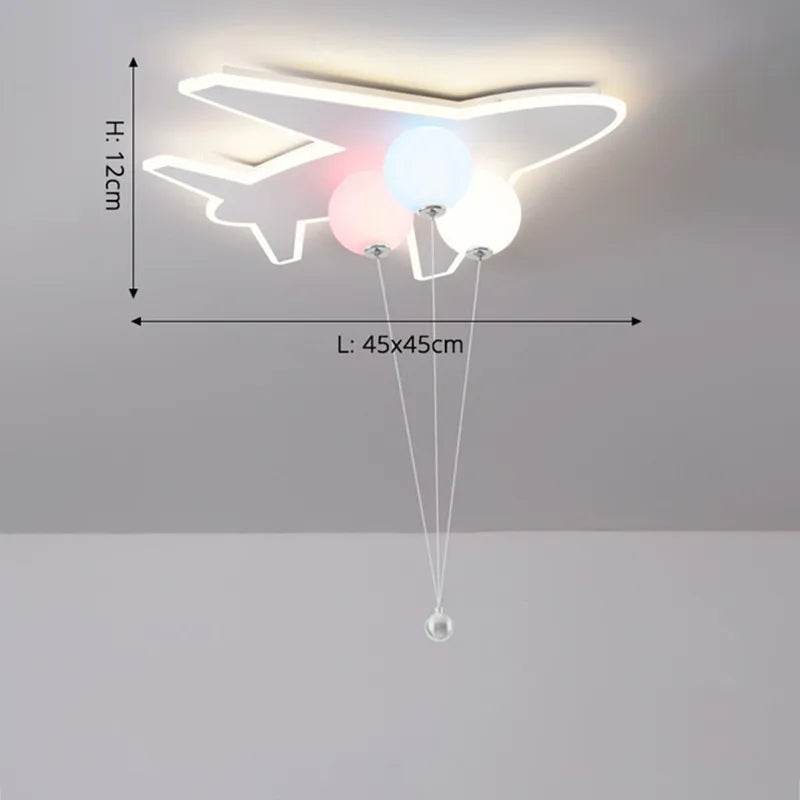 plafonnier nuage pour décoration enfant et espace intérieur