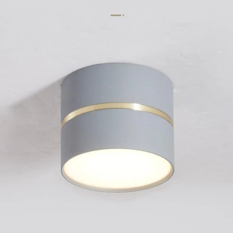 plafonnier led design nordique moderne dimmable pour intérieur