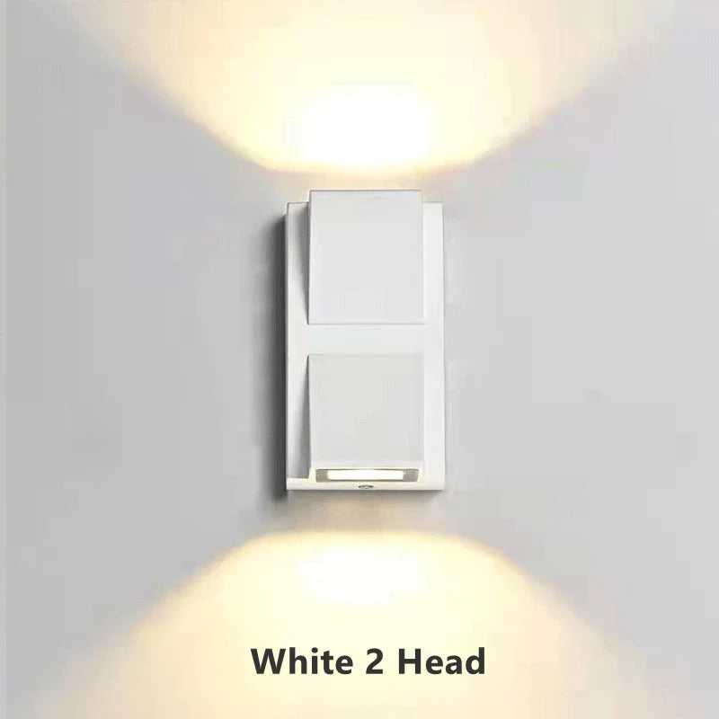 applique murale led extérieure moderne étanche pour jardin et balcon