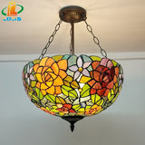 lustre inversé en forme de fleur de pivoine style européen décoratif